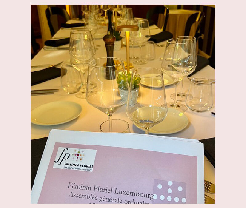 Invitation à l’AGO de Féminin Pluriel Luxembourg.